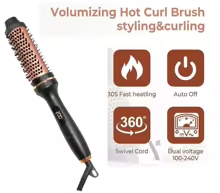 3 in 1 Thermal Brush Ceramic Hair